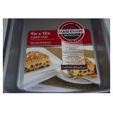 Farberware 9 x 13 Cake Pan, Chicago Metallic Lasagna Trio Pan