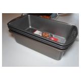 Goodcook Skillet and Bread Pans, Chicago Metallic Lasagna Trio Pans