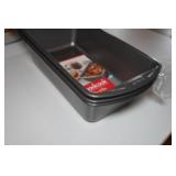 Goodcook Skillet and Bread Pans, Chicago Metallic Lasagna Trio Pans