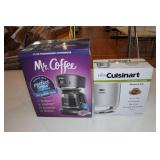 Cuisinart Sandwich Grill, Mr Coffee 12 Cup Coffeemaker