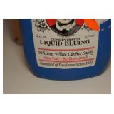 Assorted Cleaning - Liquid Bluing, Stainless Steel Cleaner. Hardwood Floor