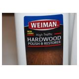 Assorted Cleaning - Liquid Bluing, Stainless Steel Cleaner. Hardwood Floor