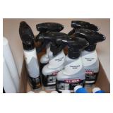 Assorted Cleaning - Liquid Bluing, Stainless Steel Cleaner. Hardwood Floor