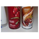 Dove Conditioner, Argan Oil of Morocco Shampoo, Gillette Anti-Perspirant, Glade Air Freshener