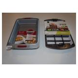 Farberware 9 x 13 Cake Pan, Chicago Metallic Brownie Pan