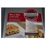 Farberware 9 x 13 Cake Pan, Chicago Metallic Brownie Pan