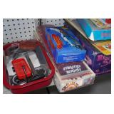 Assorted Toys and Games - Roller Skates, Board Games, Barbie Case, Radio Flyer Wagon