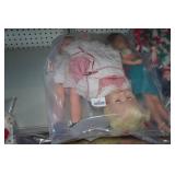 Vintage Dolls - Raggedy Ann, Porcelain