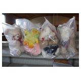 Plush Holiday Toys - Christmas, Valentine