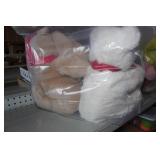 Plush Holiday Toys - Christmas, Valentine