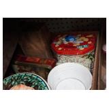 Vintage Canisters, Boxes, and Jars