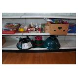 Assorted Christmas Décor - Ornaments, Stands