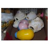 Assorted Christmas Décor - Ornaments, Stands