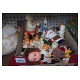 Assorted Christmas Décor - Ornaments, Stands