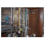 Costume Jewelry - Necklaces, Pendants - on Display Racks