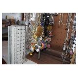 Costume Jewelry - Necklaces, Pendants - on Display Racks