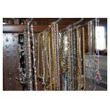 Costume Jewelry - Necklaces, Pendants - on Display Racks
