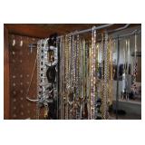Costume Jewelry - Necklaces, Pendants - on Display Racks
