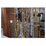 Costume Jewelry - Necklaces, Pendants - on Display Racks