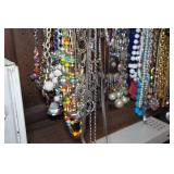 Costume Jewelry - Necklaces, Pendants - on Display Racks