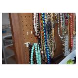 Costume Jewelry - Necklaces, Pendants - on Display Racks