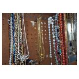 Costume Jewelry - Necklaces, Pendants - on Display Racks