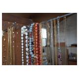 Costume Jewelry - Necklaces, Pendants - on Display Racks