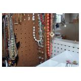 Costume Jewelry - Necklaces, Pendants - on Display Racks