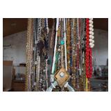 Costume Jewelry - Necklaces, Pendants - on Display Racks