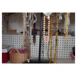 Costume Jewelry - Necklaces, Pendants - on Display Racks