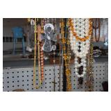Costume Jewelry - Necklaces, Pendants - on Display Racks