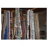 Costume Jewelry - Necklaces, Pendants - on Display Racks