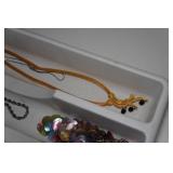 Costume Jewelry - Necklaces, Pendants - on Display Racks