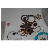 Costume Jewelry - Necklaces, Pendants - on Display Racks