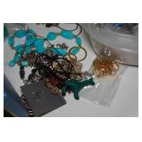 Costume Jewelry - Necklaces, Pendants - on Display Racks