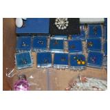 Costume Jewelry - Pins and Earrings