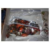 Costume Jewelry - Pins and Earrings