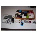 Assorted Jewelry in Gift Boxes - Bolo Tie, Pendants, Earrings