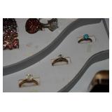 Assorted Jewelry - Some Sterling and Gold Filled