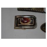 Assorted Belt Buckles and Belts - Winchester