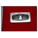 Franklin Mint 1000 Grain Sterling Silver Medal