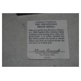 Franklin Mint 1000 Grain Sterling Silver Medal