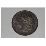 1896-P US Morgan Silver Dollar Coin