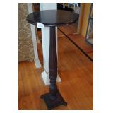 Carved Wood Plant Stand