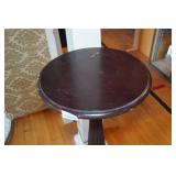 Carved Wood Plant Stand