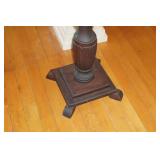 Carved Wood Plant Stand