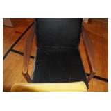 MCM Wood Frame Chair with Interchangeable Cushions