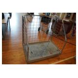 Rolling Wire Sided Shelf