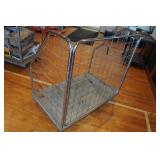 Rolling Wire Sided Shelf