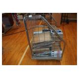 Rolling Wire Sided Shelf
